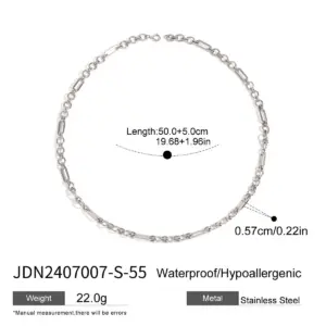 Elegant Gold Stainless Steel Pendant Necklace 17 S490080f6bc1a432c9d5b0a90024604da9