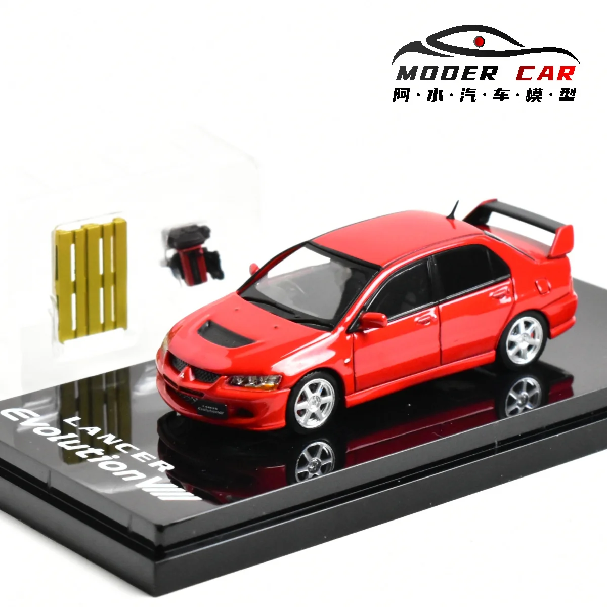 Mitsubishi Lancer EVO IX 1:64 Diecast Model 10 Mitsubishi Lancer EVO IX 1:64 Diecast Model - Image 10