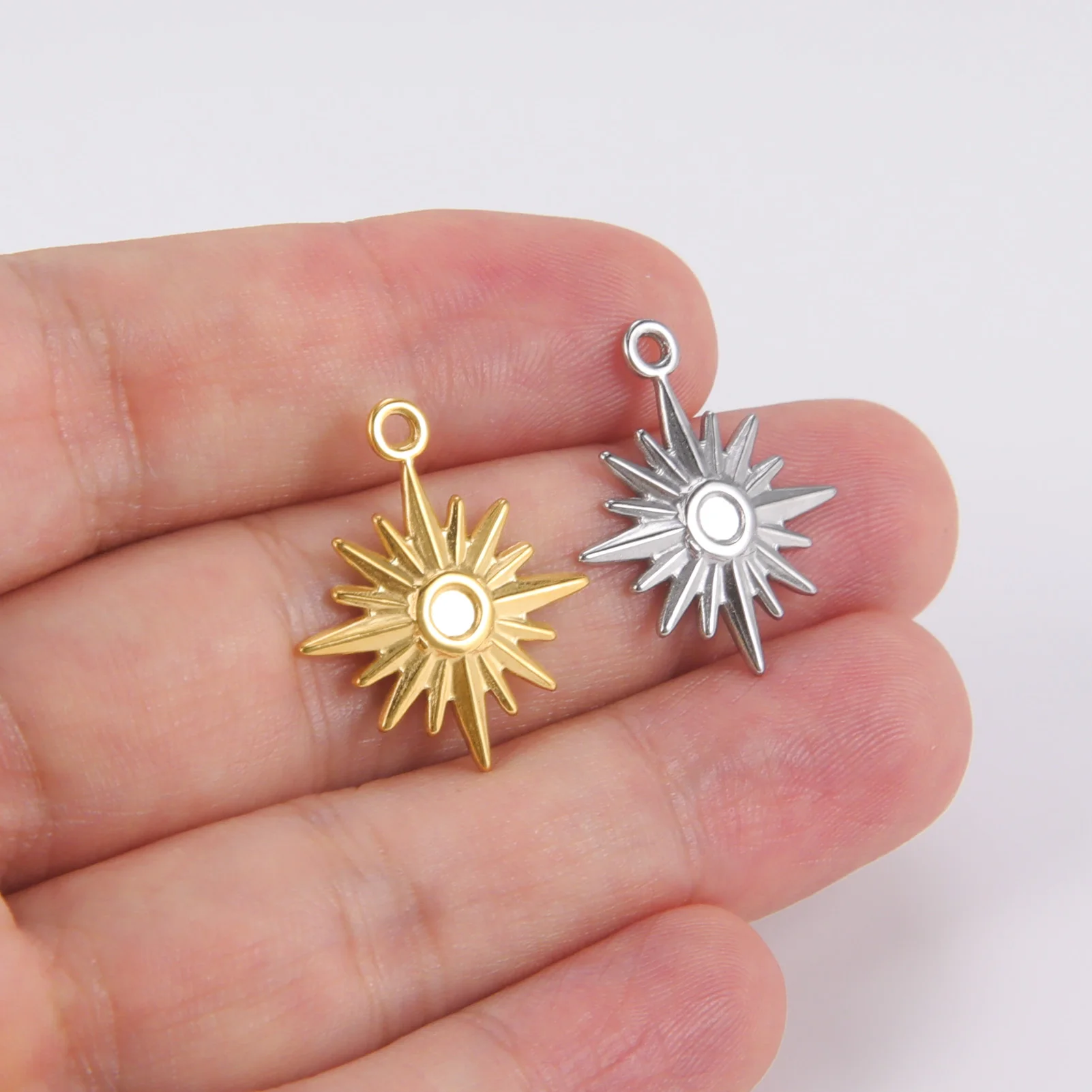 Celestial Sun, Moon, Star Jewelry Charms Collection 5 Celestial Sun, Moon, Star Jewelry Charms Collection - Image 5