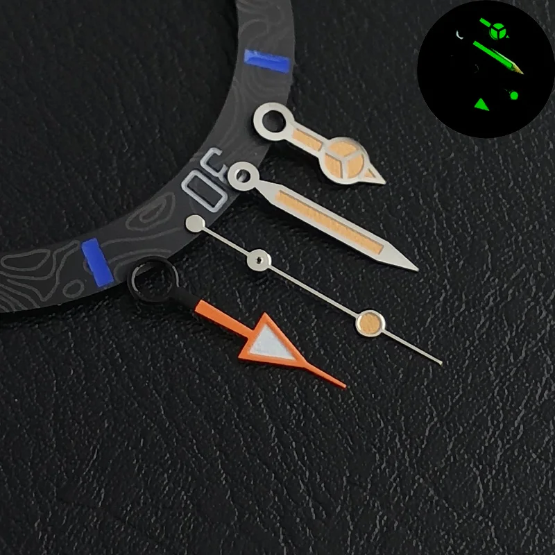 NH34 Compatible Luminous Watch Hands Set 3 NH34 Compatible Luminous Watch Hands Set - Image 3