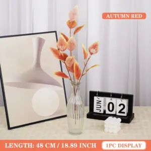 Artificial Eucalyptus Plant in Matte Vase 17 S495f5ec229e34f02b10e76ad2cded84a0