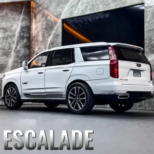 1:24 Cadillac Escalade Diecast Model in White 12 S496633aeb36942318294abd85e00f6c9h