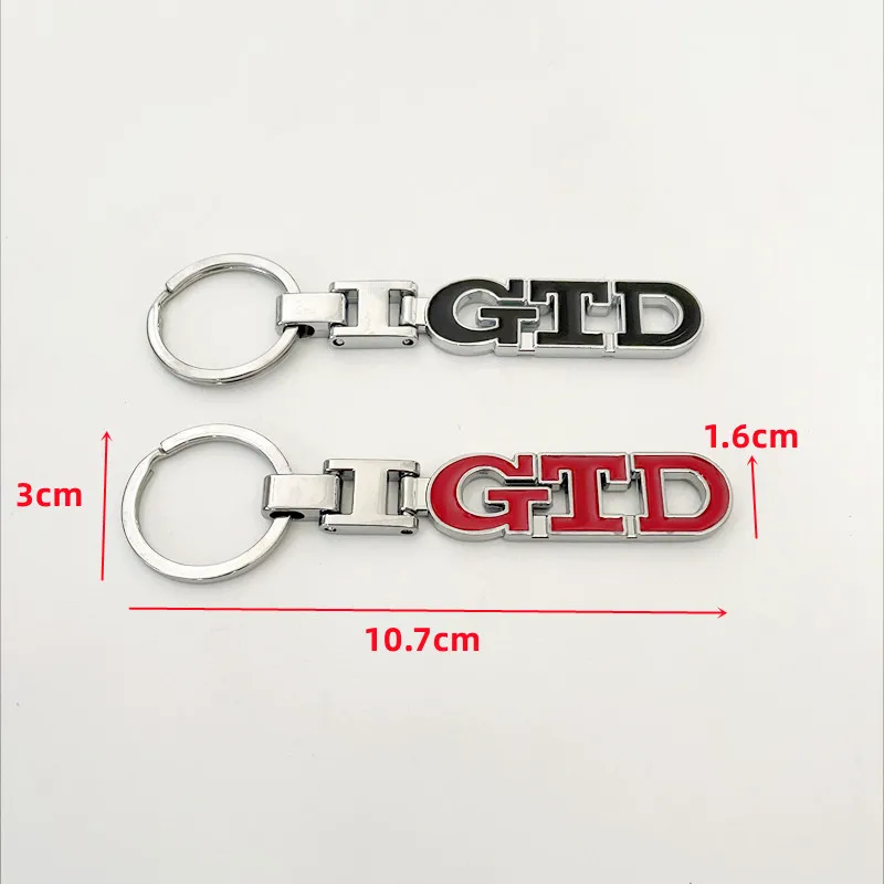Volkswagen GTD Metal Keychain 10.7cm 2 Volkswagen GTD Metal Keychain 10.7cm - Image 2