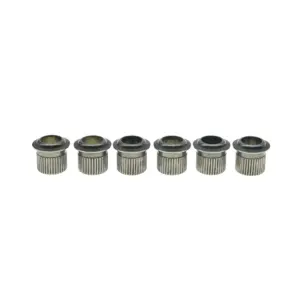 Vintage Brass Guitar Tuner Bushings Set 9 S497161ee6b734505bd141100ff9b6a5dV