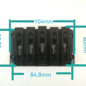 Professional Black Bass Guitar Tailpiece and Bridge 11 S498c9e5b163441a1ad027ad226910e85P