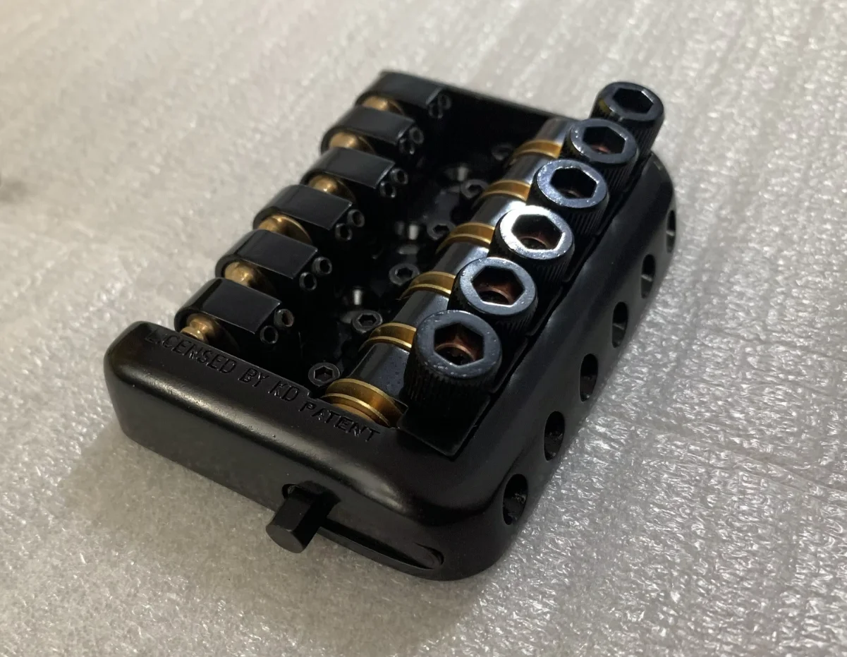 Professional Headless Guitar Bridge 76x55mm 4 Professional Headless Guitar Bridge 76x55mm - Image 4