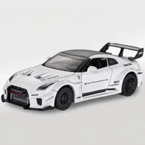 Black Nissan Skyline GTR 1:32 Scale Diecast Model 17 S49981f0676c7427aad18cd648aa557e4E