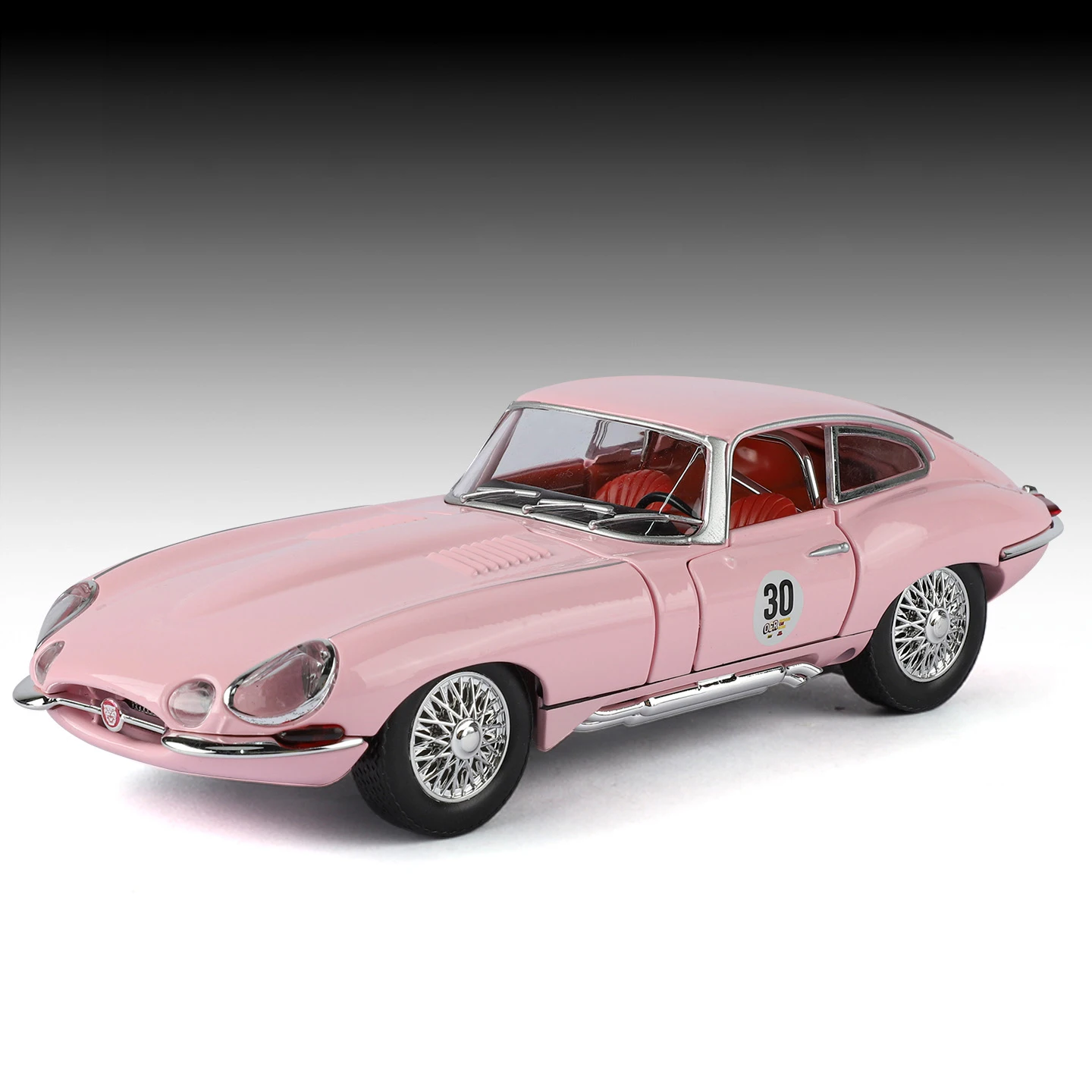 Green Jaguar E-Type Diecast Model 1:24 Scale 9 Green Jaguar E-Type Diecast Model 1:24 Scale - Image 9