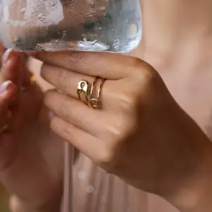 Minimalist Stainless Steel Ring Set for Women 10 S499aad8cd34548f681229fda28a4eada4