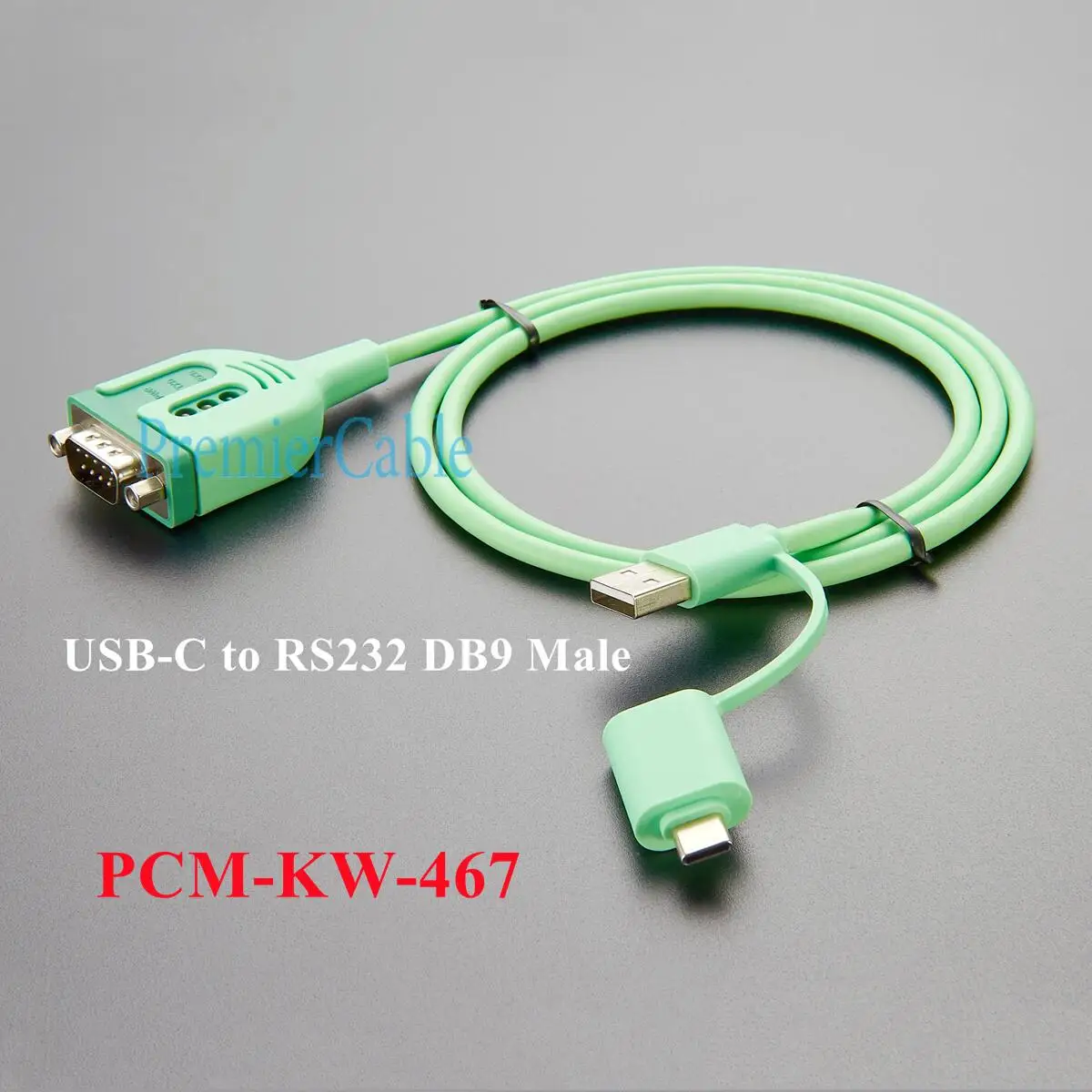Pastel Green USB to RS232 Serial Cable 1m 8 Pastel Green USB to RS232 Serial Cable 1m - Image 8