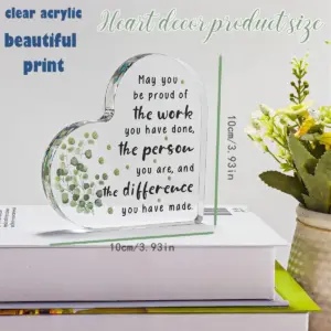 Heart-Shaped Acrylic Sign for Farewell Gift 7 S499d9e383a5545c3a59d89674bb0c358x