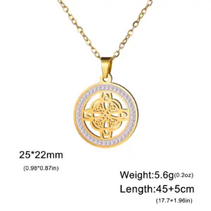Elegant Witch Knot Necklace for Women 19 S49ab7965d7234afdb3bfd83e3628be87v