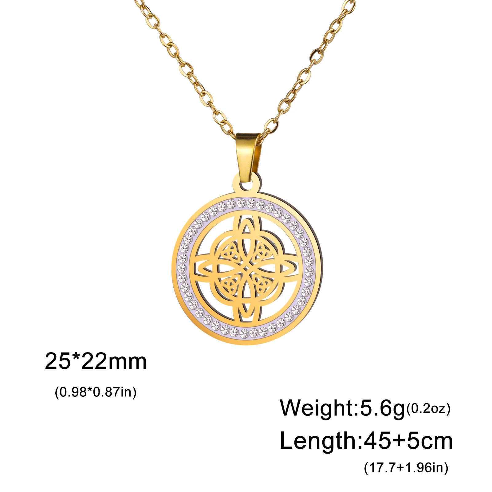 Elegant Witch Knot Necklace for Women 10 Elegant Witch Knot Necklace for Women - Image 10