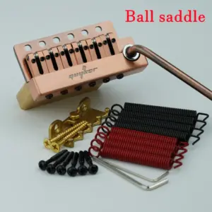 GG1009A Guitar Tremolo Bridge in Multiple Finishes 15 S49abc9b4986d46fcb1fbecc02feb37f4l