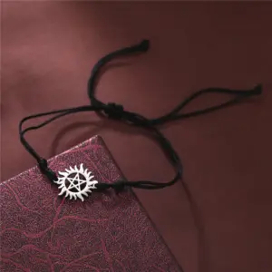 Mystical Sun Pentagram Stainless Steel Bracelet 14 S49c772d4739f4cdd8c36ae24b08b02ace