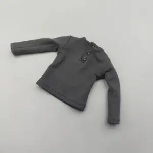 WWII Light Green Action Figure Coat for Collectors 17 S49e20bf14fa344beb6f8aad9fe94e970Z