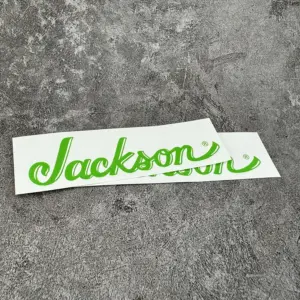 Vibrant Green Jackson Logo Guitar Decal Set 5 S49e9a9dc513d4961b55ecae9c88966c1N