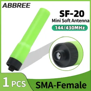 7 cm Bright Green Soft VHF/UHF Antenna for Radios 17 S49ec1eca1fe54ee09b6f597aebe126f7s