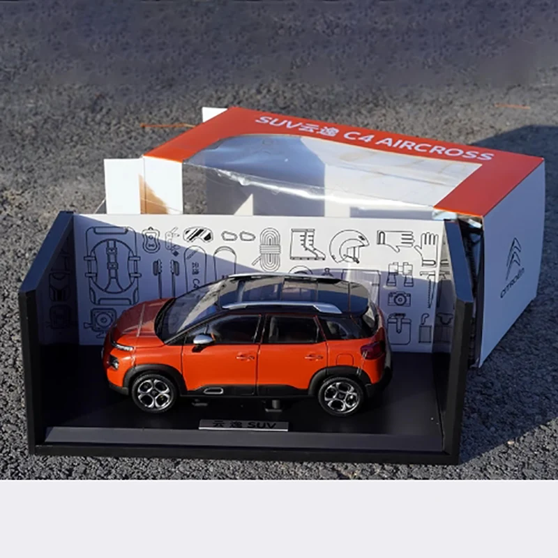Vibrant Orange Citroen C4 Aircross Scale Model 2 Vibrant Orange Citroen C4 Aircross Scale Model - Image 2