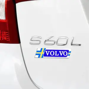 Polestar 12cm x 2.6cm Aluminum Trunk Logo Sticker 15 S49f8d9a162ff49fbb9b1ecf9e5827c04b