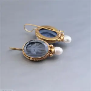 Vintage-Inspired Purple Stone Drop Earrings 6 S4a051538814f445bb1c7056fe31e7e06P