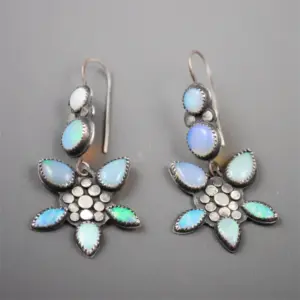 Vintage Blue Opalescent Waterdrop Earrings 7 S4a1e0f5c7f1c44c28a1ba7c5aad4947cx