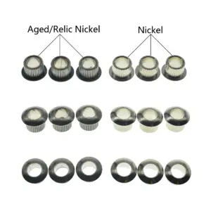 Vintage Brass Guitar Tuner Bushings Set 7 S4a2786de9178418ab791666ecb95e281u