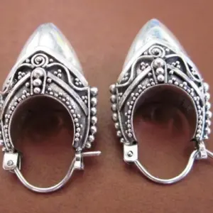 Silver Filigree Drop Earrings for Women 7 S4a306ec1b76e4ad1a606a3184571563cm