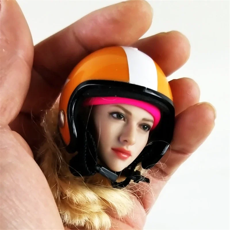 Vibrant Mini Motorcycle Helmet for 1/6 Action Figures 1 Vibrant Mini Motorcycle Helmet for 1/6 Action Figures