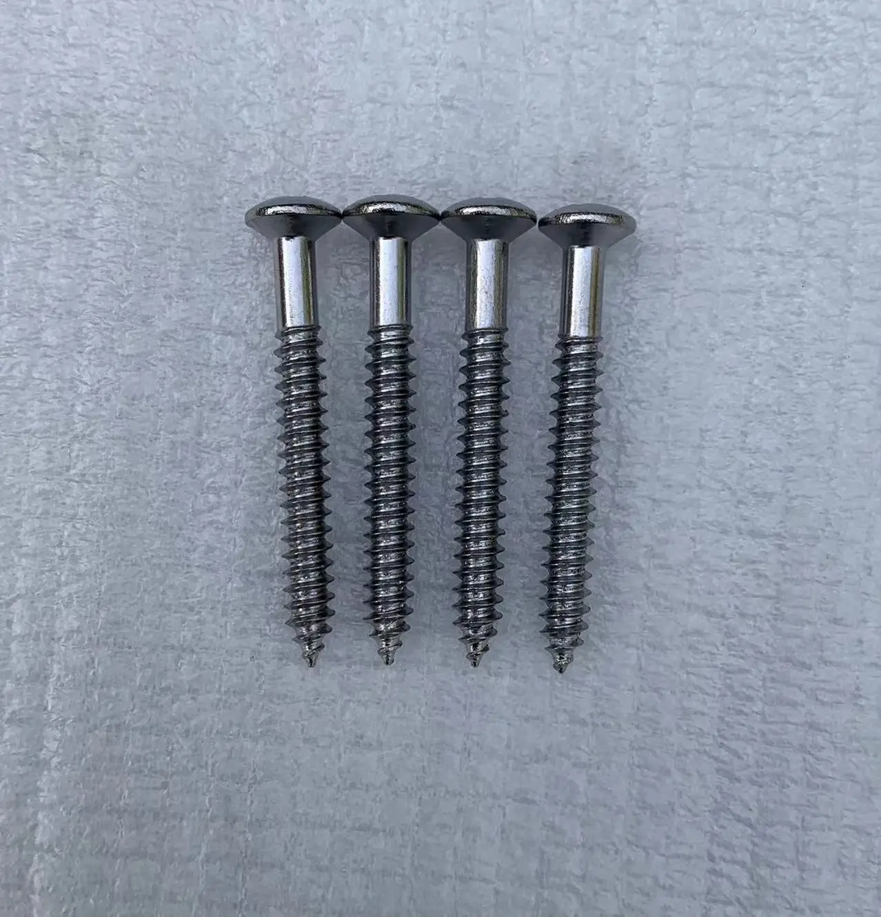 FirstA Chrome 6-String Guitar Neck Plate 4 FirstA Chrome 6-String Guitar Neck Plate - Image 4