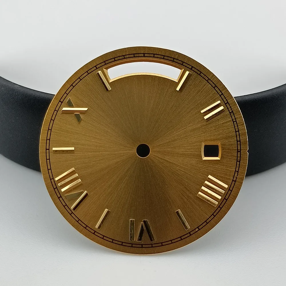 31mm Green Sunburst Watch Dial for 8285 Movement 6 31mm Green Sunburst Watch Dial for 8285 Movement - Image 6