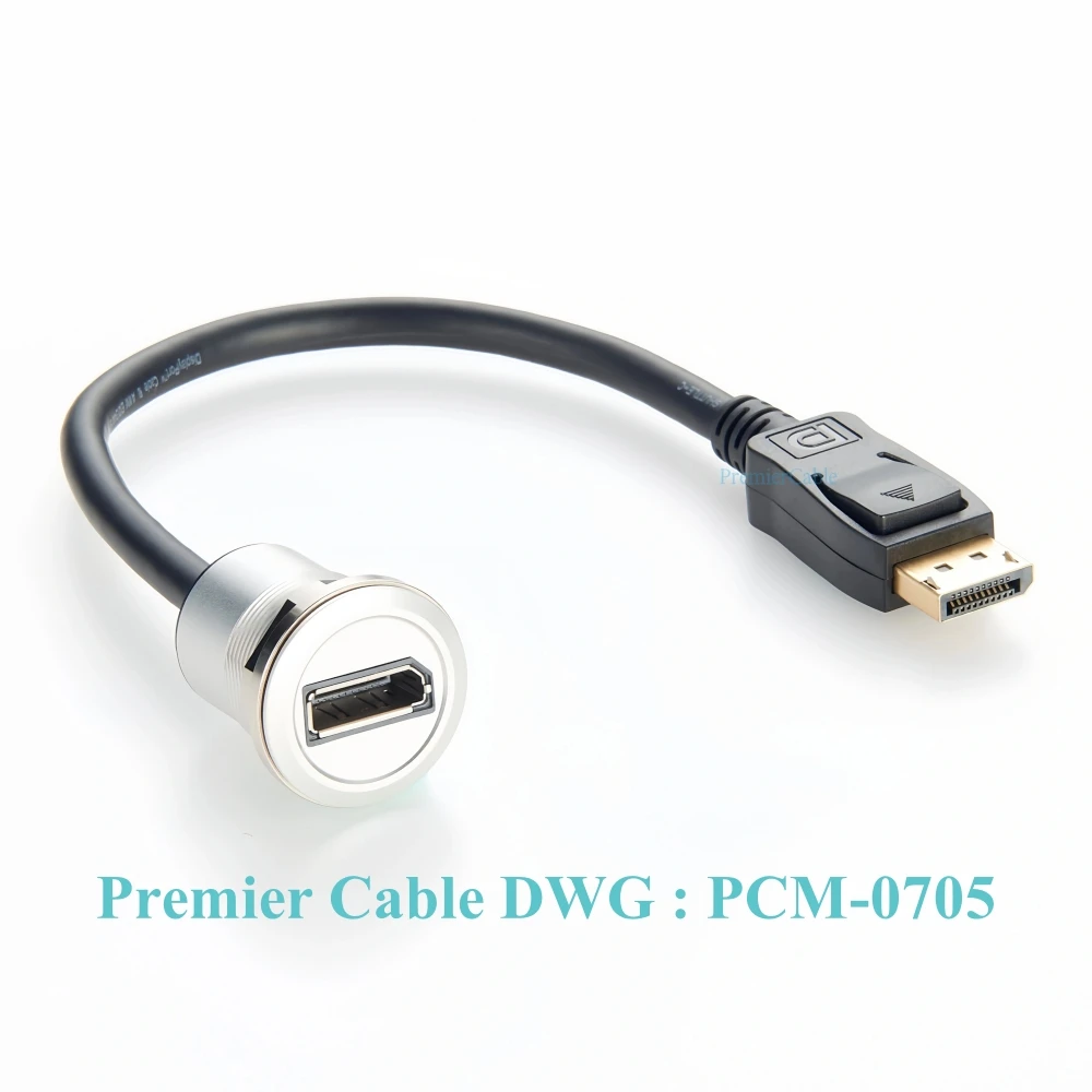 DisplayPort Extension Cable 0.3m with Locking Mechanism 5 DisplayPort Extension Cable 0.3m with Locking Mechanism - Image 5
