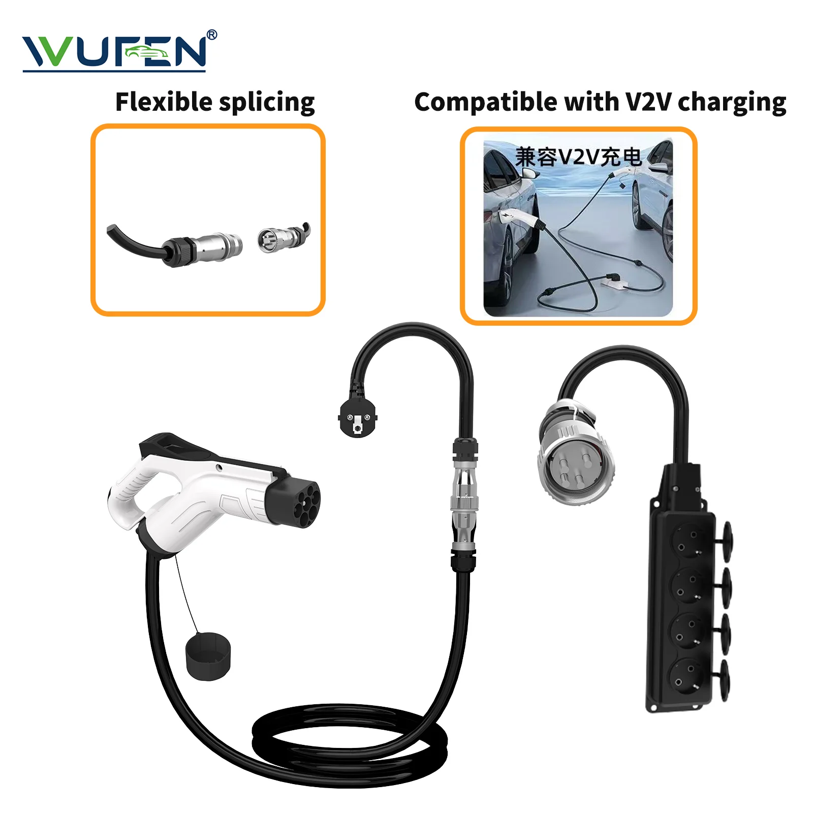 WUFEN 3.5KW EV Charger with 5m Cable 4 WUFEN 3.5KW EV Charger with 5m Cable - Image 4