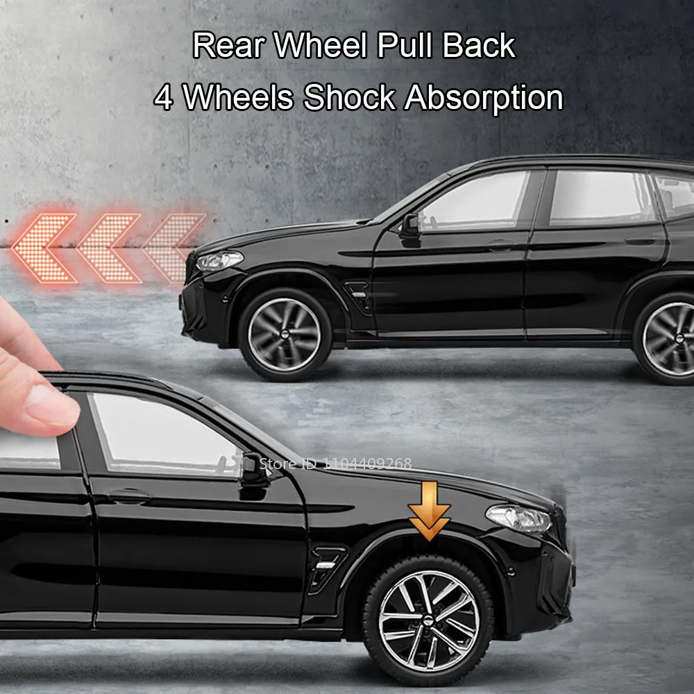 1:32 Scale Diecast BMW X3 M Miniature Model 4 1:32 Scale Diecast BMW X3 M Miniature Model - Image 4