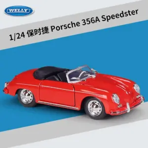 WELLY 1/24 Scale Porsche 356A Speedster Model 3 S4a749e0a7f6f4d85981040b2108b5e88i