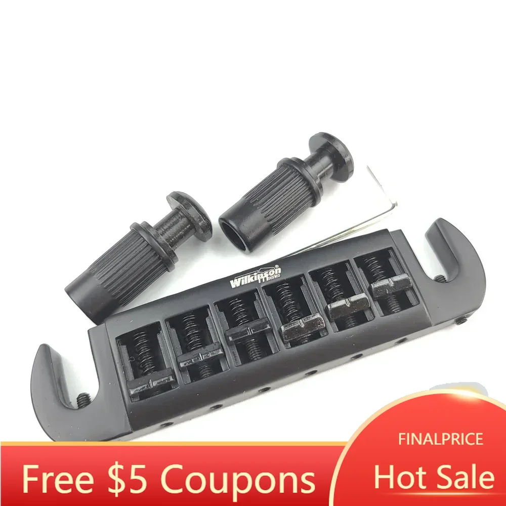 Wilkinson WOGT3 Les Paul Tailpiece Bridge 3 Wilkinson WOGT3 Les Paul Tailpiece Bridge - Image 3