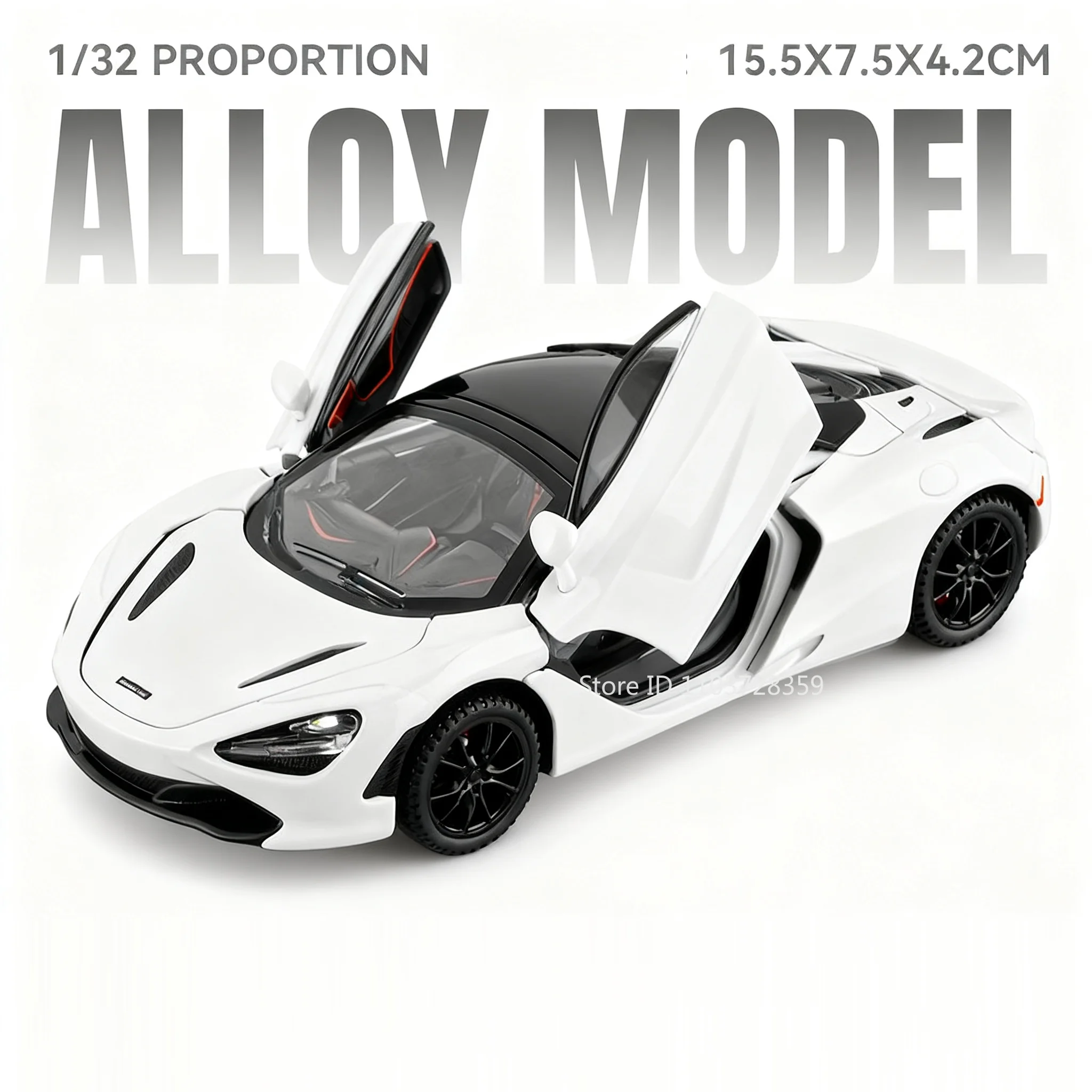1:32 Scale McLaren 720S Senna Model Car 9 1:32 Scale McLaren 720S Senna Model Car - Image 9