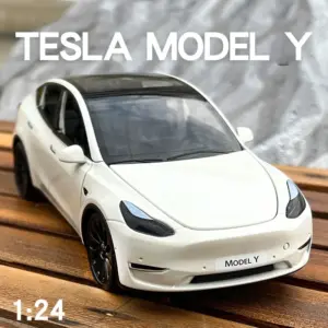 1:24 Scale Tesla Model Y Diecast Car Collection 15 S4a7e5039d7aa41fba0461dc9101d43acK