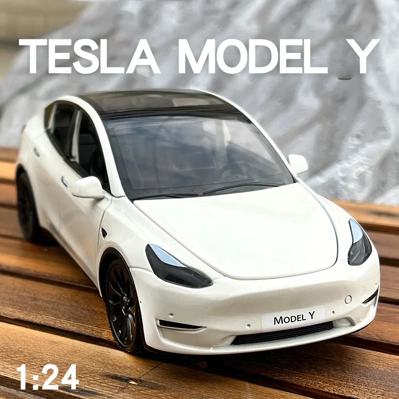 1:24 Scale Tesla Model Y Diecast Car Collection 6 1:24 Scale Tesla Model Y Diecast Car Collection - Image 6