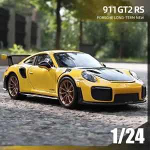 Vibrant Yellow Porsche 911 GT2 RS Model Car 10 S4a850056dd894b1ea36b2193506f7b03O