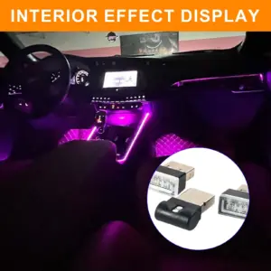 USB RGB Interior LED Lights Pack of Two 14 S4a850ce995084b0f9feec68022f8f82fW