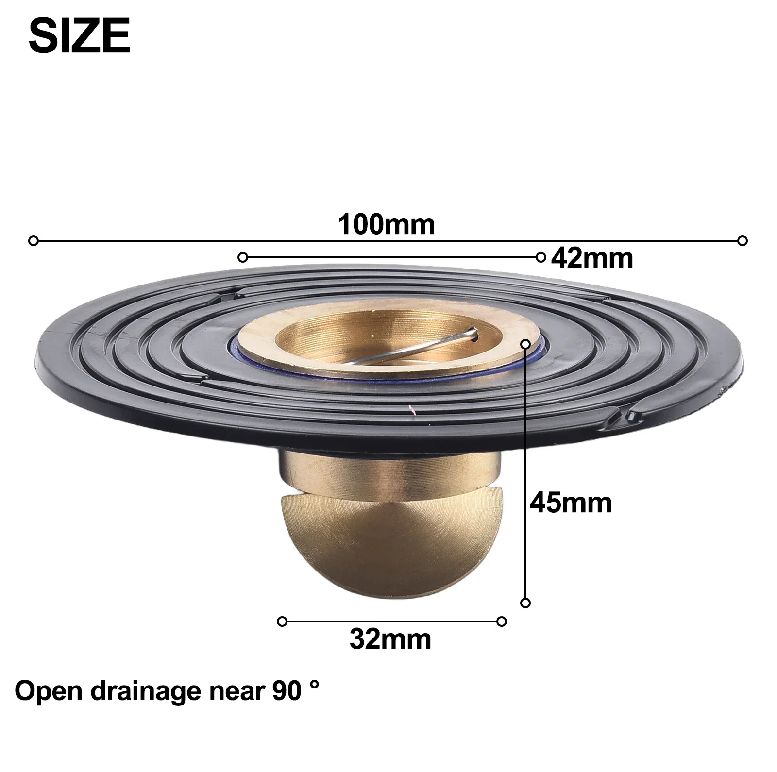 Modern Round Bathroom Sink Floor Drain 5 Modern Round Bathroom Sink Floor Drain - Image 5