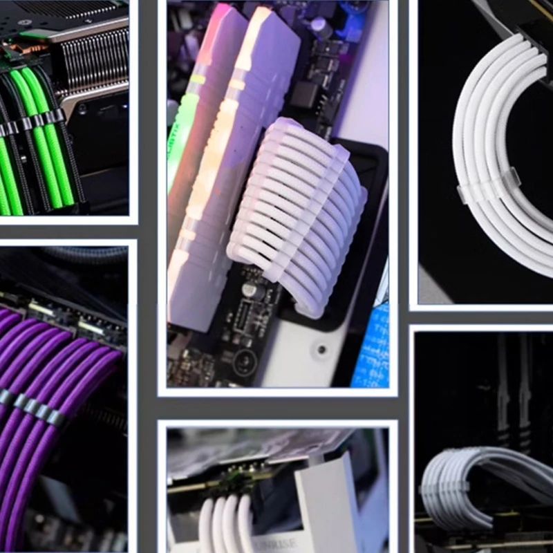 Acrylic PC Cable Management Set with Combs 3 Acrylic PC Cable Management Set with Combs - Image 3