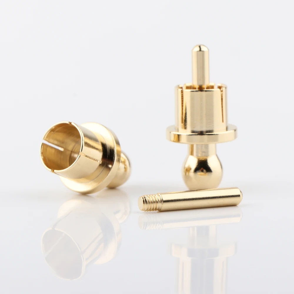 Gold Plated RCA Noise Stopper Caps Set 4 Gold Plated RCA Noise Stopper Caps Set - Image 4