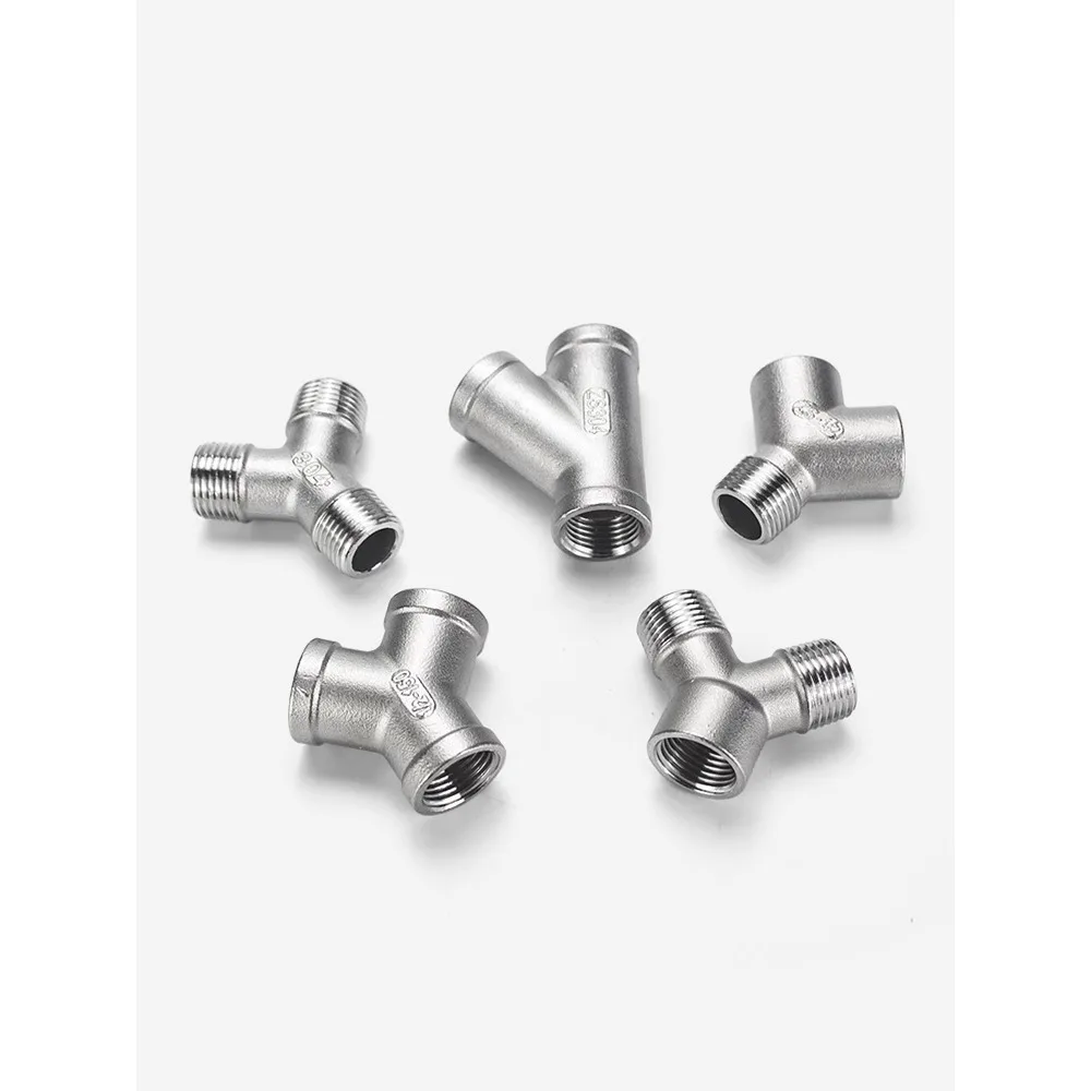 304 Stainless Steel Y-Shaped Plumbing Fitting 2 304 Stainless Steel Y-Shaped Plumbing Fitting - Image 2