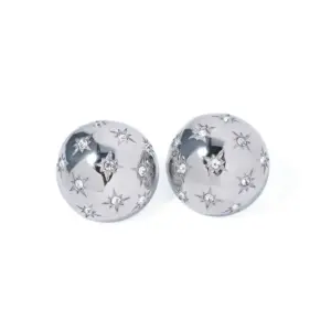 Colorful Star and Half-Ball Stainless Steel Earrings 18 S4ad1dc10d86b403ba14fcfcbec90993bh