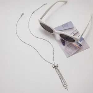 Stainless Steel Bow Pendant Necklace 10 S4adb4873853f4ae4b7c88d914b7825133