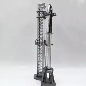 SpaceX Starship Model Set 1:400 Scale 10 S4afa5d439fc0480291e1a71f7ed2899by