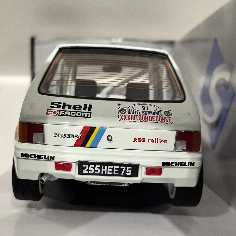 1989 Peugeot 205 Rallye Diecast Model 1:18 Scale 5 1989 Peugeot 205 Rallye Diecast Model 1:18 Scale - Image 5