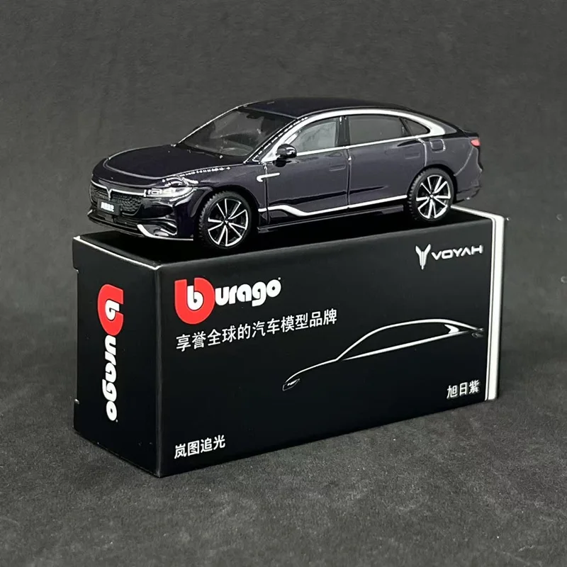 VOYAH Passion Alloy Luxy Model Car 1:64 Black & Purple 8 VOYAH Passion Alloy Luxy Model Car 1:64 Black & Purple - Image 8